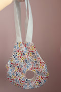 floral patterned chicken carrier bag